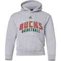 Adidas NBA Basketball Kids (4-7) Milwaukee Bucks Team Hoodie