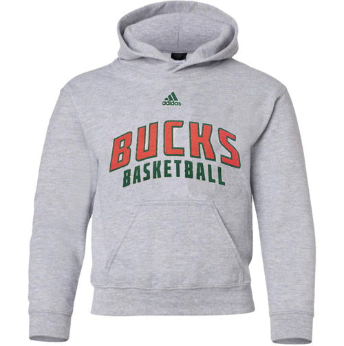 Adidas NBA Basketball Kids (4-7) Milwaukee Bucks Team Hoodie