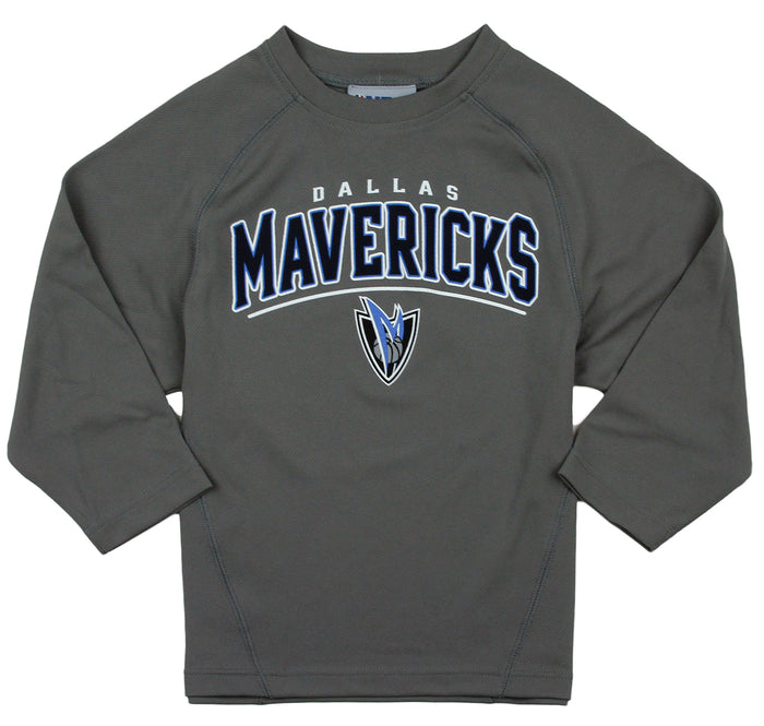 NBA Basketball Little Boys Kids / Youth Boys Dallas Mavericks Performance Shirt, Grey