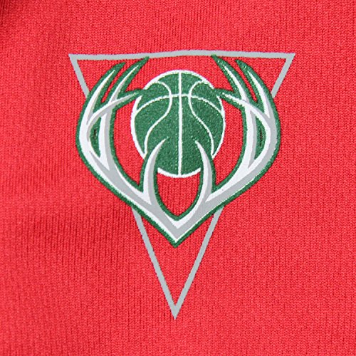 Adidas NBA Basketball Youth Boys Milwaukee Bucks Replica Road Shorts - Green