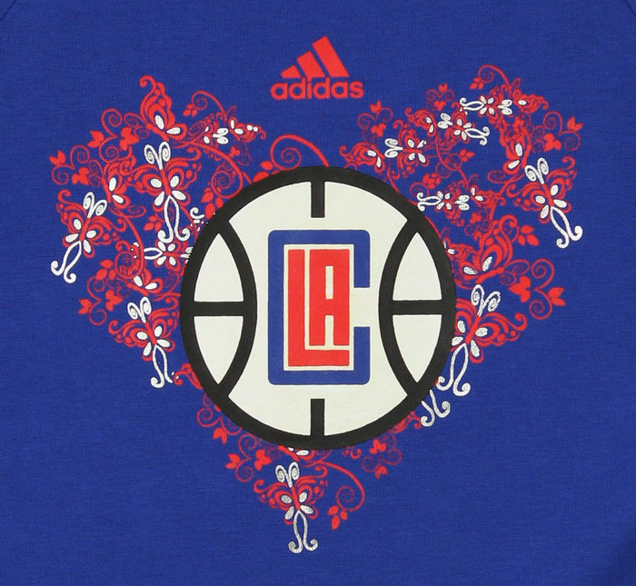 adidas NBA Toddlers Los Angeles Clippers Fancie Drop Waist Dress, Blue