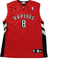 NBA Toronto Raptors Calderon #8 Replica Jersey | White & Red | Sold Separately