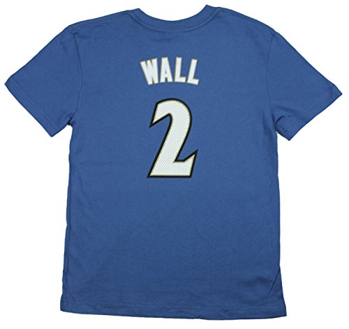 Adidas NBA Youth Boy's Washington Wizards John Wall #2 Gametime T-Shirt, Blue