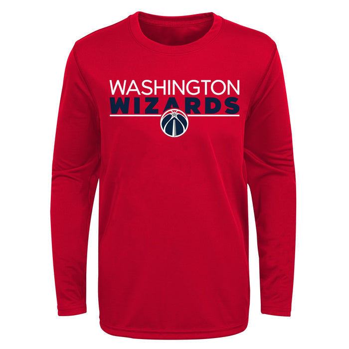 NBA Youth Boys Washington Wizards Tactical Stance Performance Tee