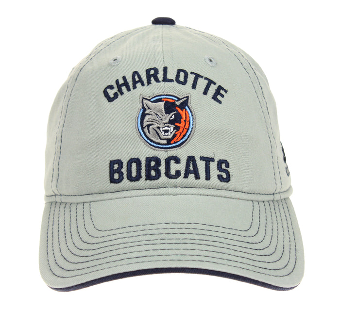 Adidas NBA Youth Charlotte Bobcats Adjustable Slouch Hat, Gray