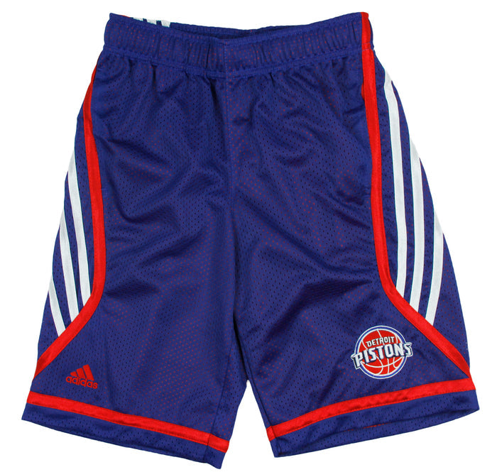 Adidas NBA Youth Detroit Pistons Chosen Few Illuminator Shorts - Blue