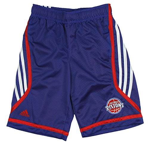 Adidas NBA Youth Detroit Pistons Chosen Few Illuminator Shorts - Blue