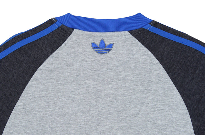 Adidas NCAA Men's UCLA Bruins Trefoil Fleece Crew, Grey