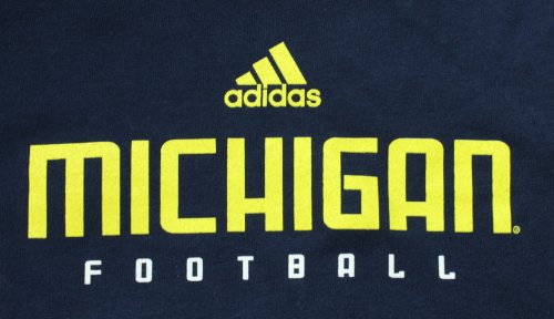 Adidas NCAA Women's University of Michigan Short Sleeve Crew Neck Tee