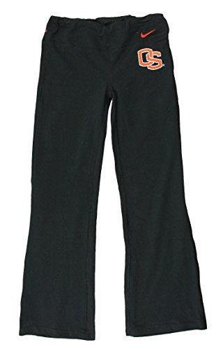 Nike NCAA Youth Girls Oregon State Beavers DriFIT Athletic Yoga Pants, Black