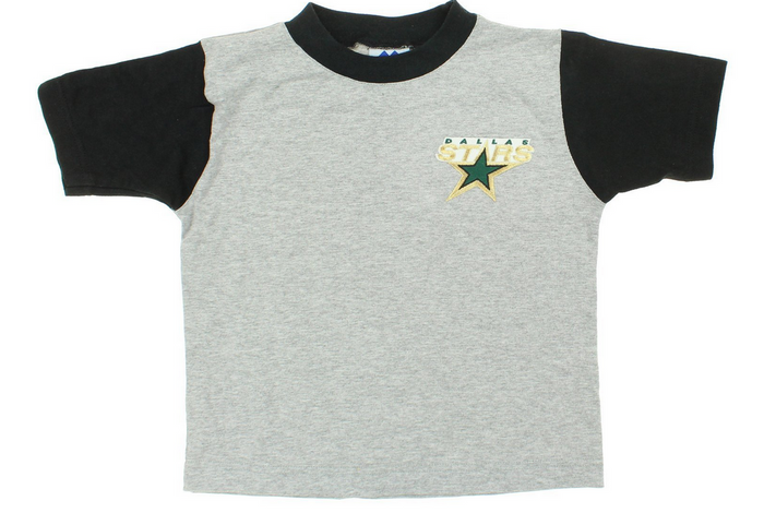 NHL Toddler Dallas Stars Retro Shirt and Shorts Set, Grey - Black