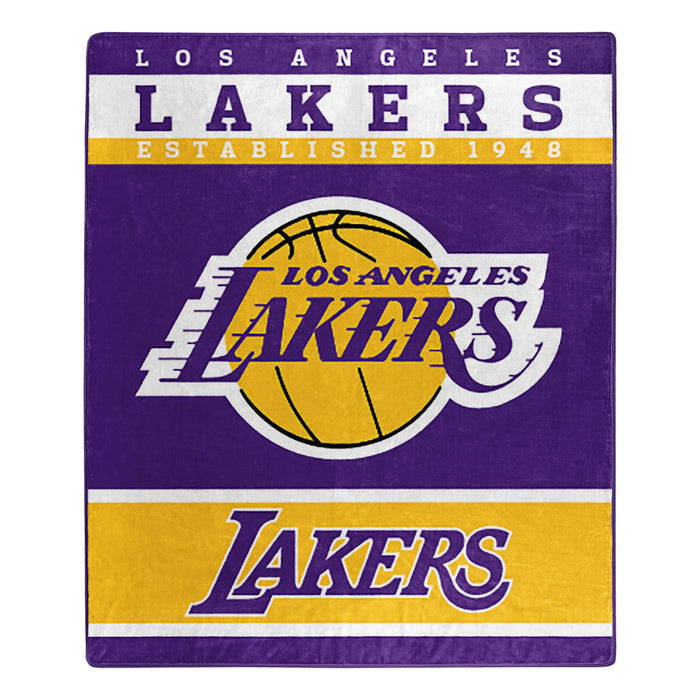 Northwest NBA Los Angeles Lakers Raschel Throw Blanket