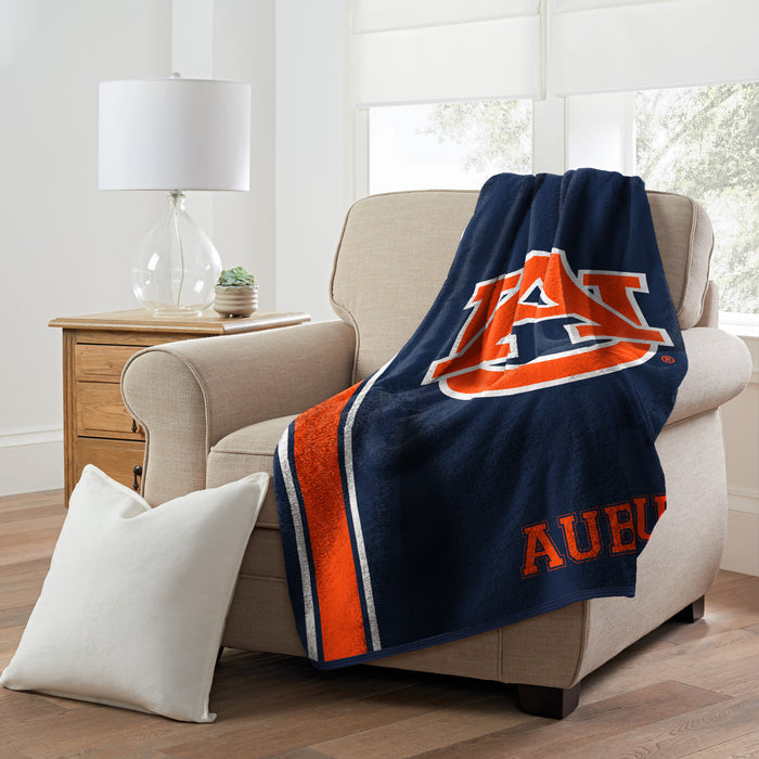 Northwest NCAA Auburn Tigers Sherpa Throw Blanket