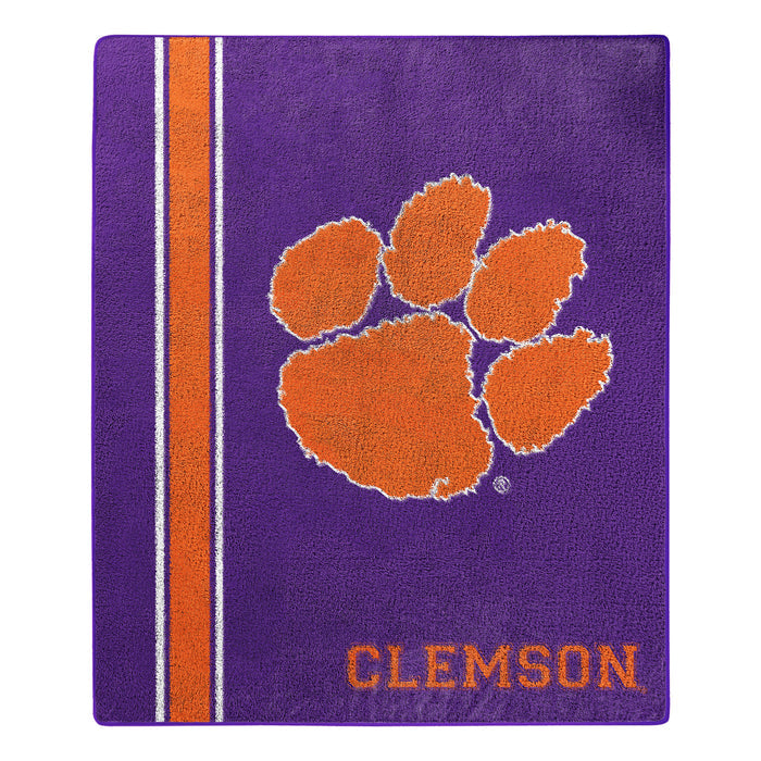 Northwest NCAA Clemson Tigers Sherpa Throw Blanket