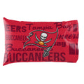 Northwest NFL Tampa Bay Buccaneers Printed Pillowcase Set of 2