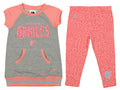 Outerstuff MLB Toddlers Baltimore Orioles Cheer Loud Shirt & Leggings Set