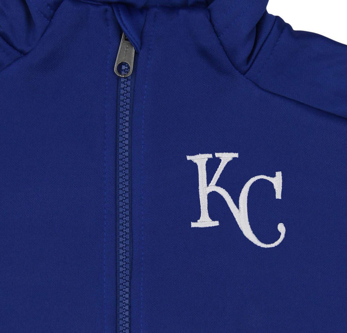 Outerstuff MLB Youth/Kids Kansas City Royals Performance Full Zip Hoodie