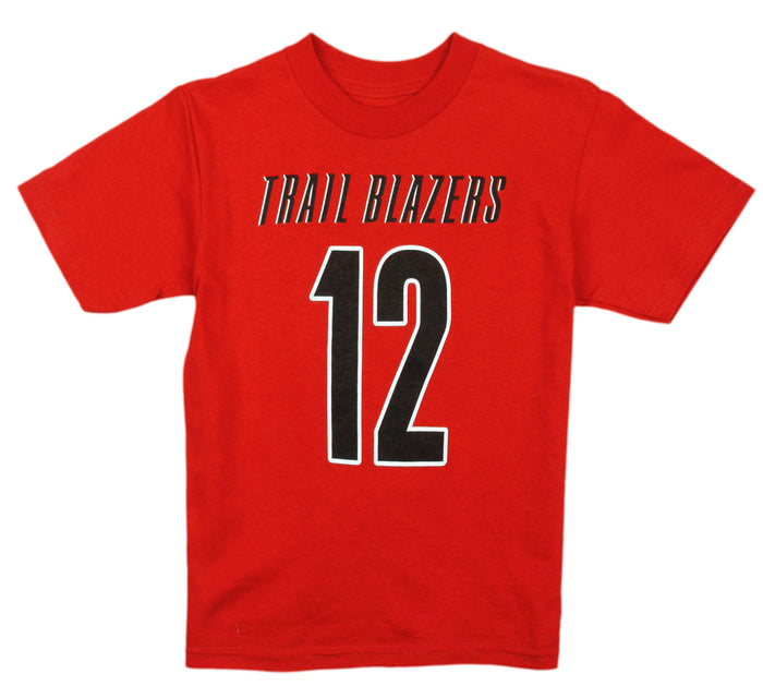 Outerstuff NBA Toddler Boys Portland Trailblazers LaMarcus Aldridge #12 Player T-Shirt, Red