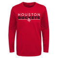 Outerstuff NBA Youth Boys Houston Rockets Tactical Stance Performance Tee