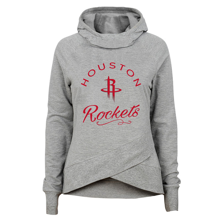 Outerstuff NBA Youth Girls (7-16) Houston Rockets The Bridge Funnel Neck Hoodie