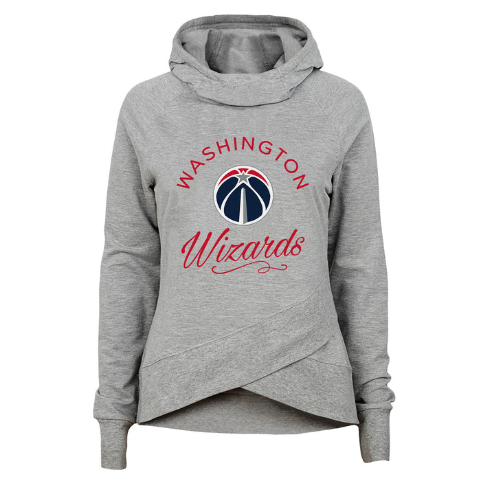 Outerstuff NBA Youth Girls (7-16) Washington Wizards The Bridge Funnel Neck Hoodie