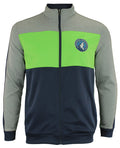OuterStuff NBA Youth Minnesota Timberwolves Performance Full Zip Stripe Jacket