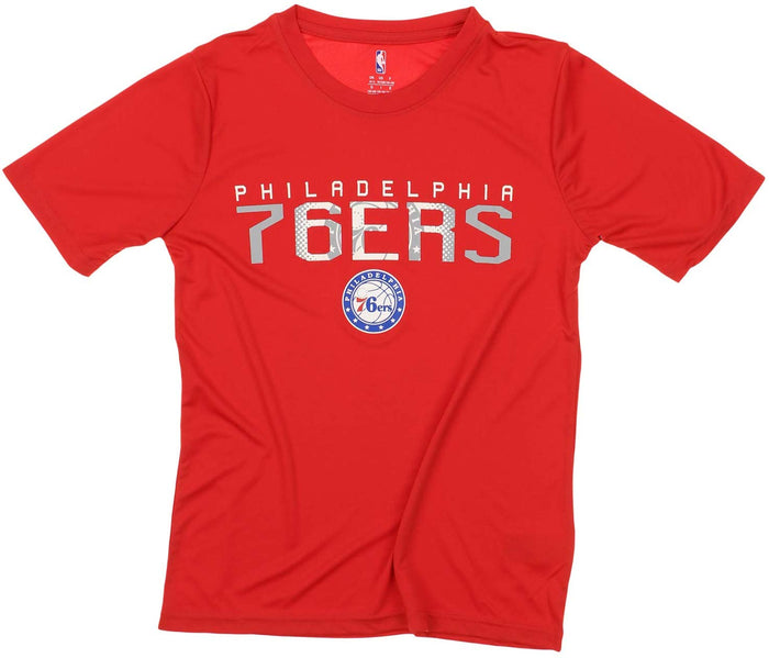 Outerstuff NBA Youth Philadelphia 76ers Team Color Primary Logo Performance Combo Set