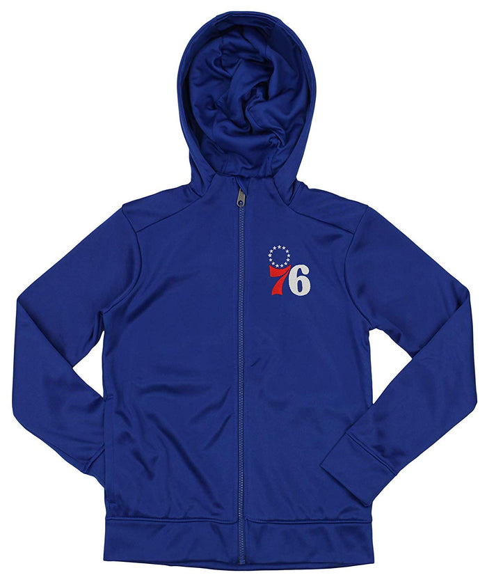 Outerstuff NBA Youth/Kids Philadelphia 76ers Performance Full Zip Hoodie