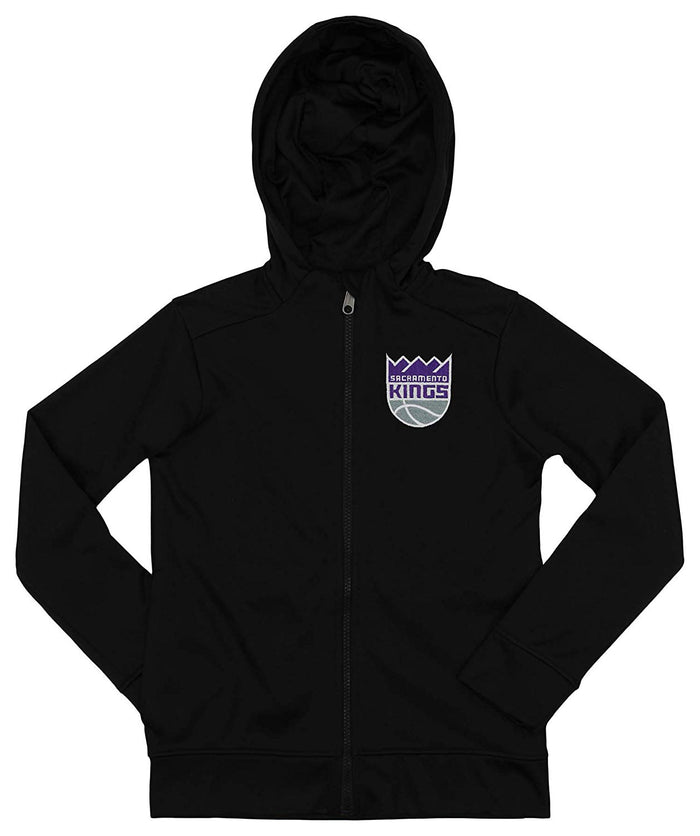 Outerstuff NBA Youth/Kids Sacramento Kings Performance Full Zip Hoodie