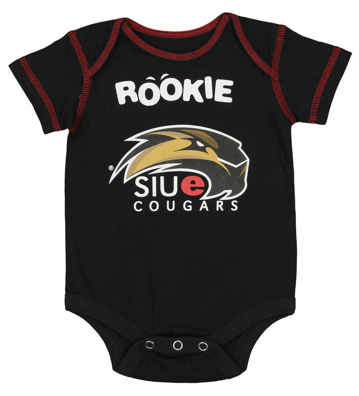 Outerstuff NCAA Infant SIU Edwardsville Cougars 3 Piece Creeper Set