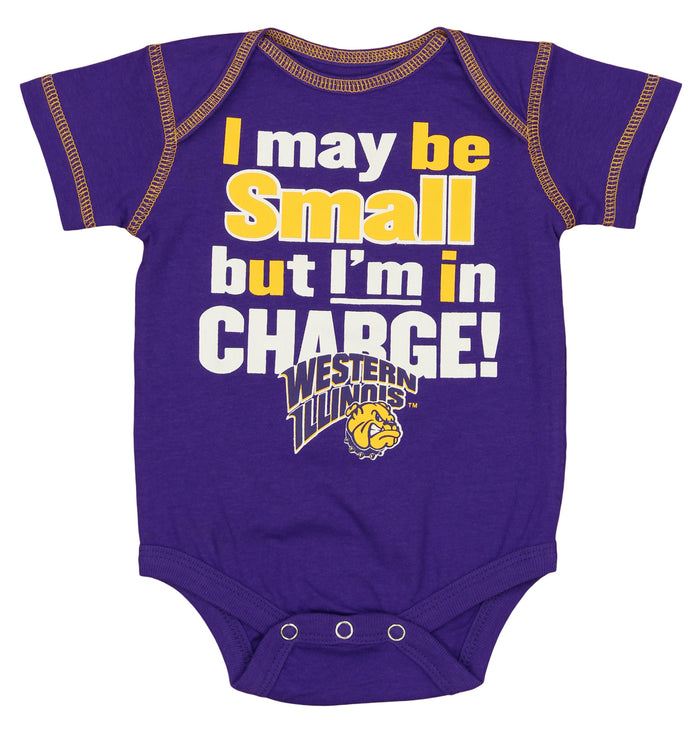Outerstuff NCAA Infants Western Illinois Leathernecks 3 Pack Creeper Bodysuit Set