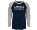 Outerstuff NCAA Youth (8-20) Georgia Tech Yellow Jackets Varsity Block Raglan Tee