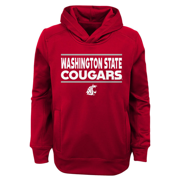 Outerstuff NCAA Youth (8-20) Washington State Cougars Replen Performance Hoodie