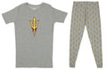 Outerstuff NCAA Youth Arizona State Sun Devils Overtime Pajama Set, Gray