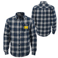 Outerstuff NCAA Youth Boys (8-20) Michigan Wolverines Sideline Plaid Shirt
