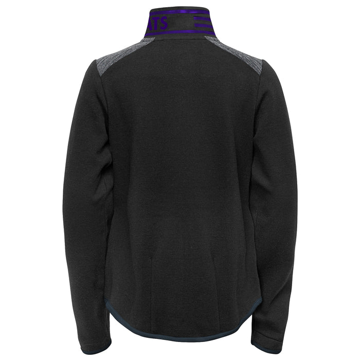 Outerstuff NCAA Youth Girls (7-16) Kansas State Wildcats Aviator Full-Zip Jacket