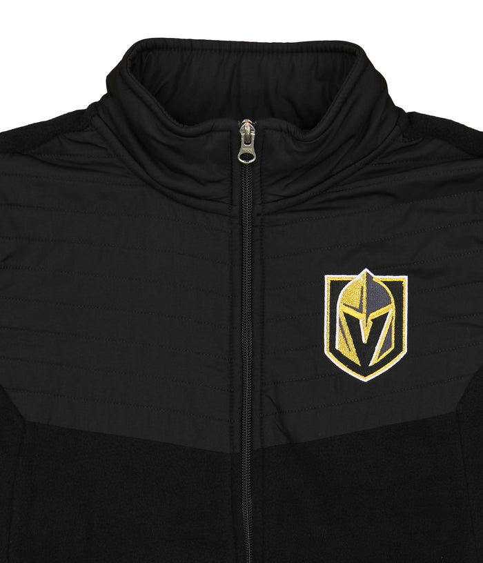 Outerstuff NHL Youth (4-18) Las Vegas Golden Knights Zip Up Fleece Jacket