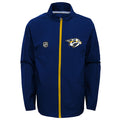 OuterStuff NHL Youth (8-20) Nashville Predators Prevail Full Zip Lightweight Jacket
