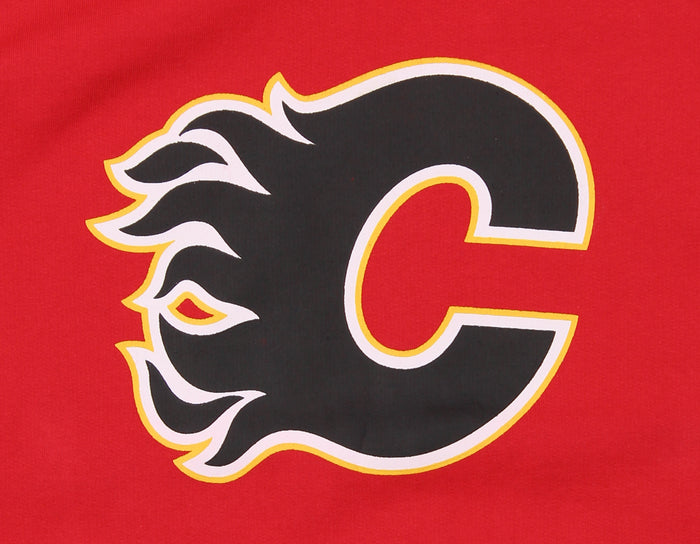 Outerstuff NHL Youth Calgary Flames Primary Logo Fleece Hoodie