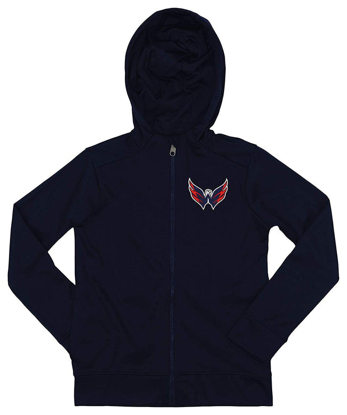 Outerstuff NHL Youth/Kids Washington Capitals Performance Full Zip Hoodie