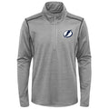 Outerstuff Tampa Bay Lightning NHL Boys Youth (8-20) Back to The Arena 1/4 Zip Pullover Sweater, Grey