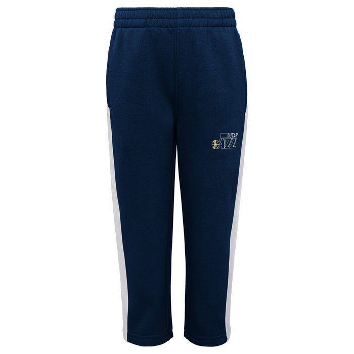 Outerstuff Utah Jazz NBA Toddlers Rebound Jacket & Pant Set, Blue/Green