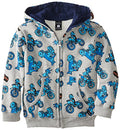 Paul Frank Little Boy's Kids Julius Motocross Hooded Zip Up Sweatshirt Hoodie