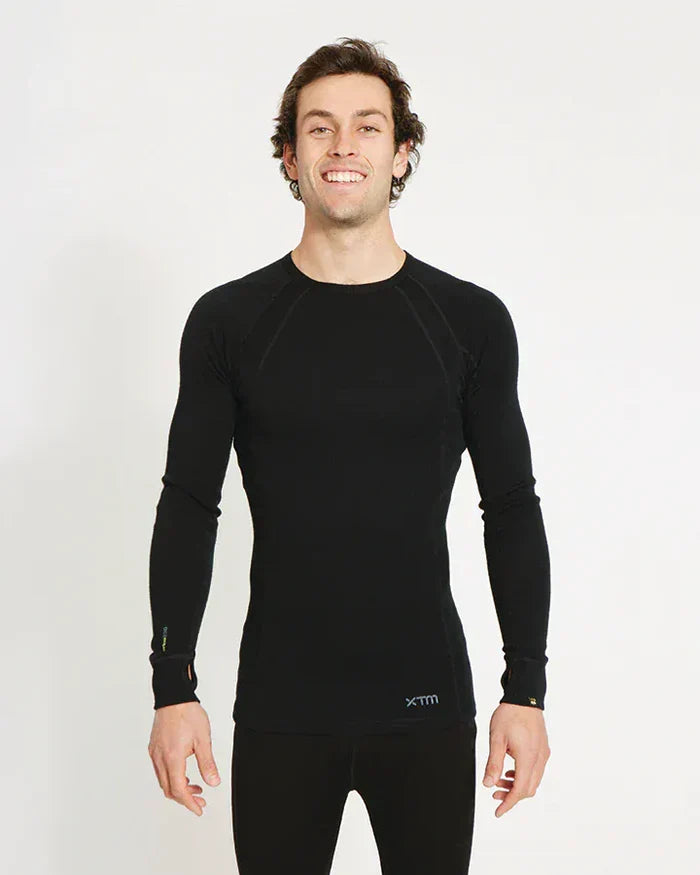 XTM Performance Unisex Thermal Top PLUS SIZE Merino 230 Wool Unisex Long Sleeve Thermal Top