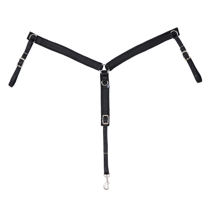 Pony Felt Lined 1" Ring-in-Center Breast Collar