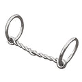 Pony Ring Snaffle Bit, 4-1/2" Single Twisted Wire Mouth