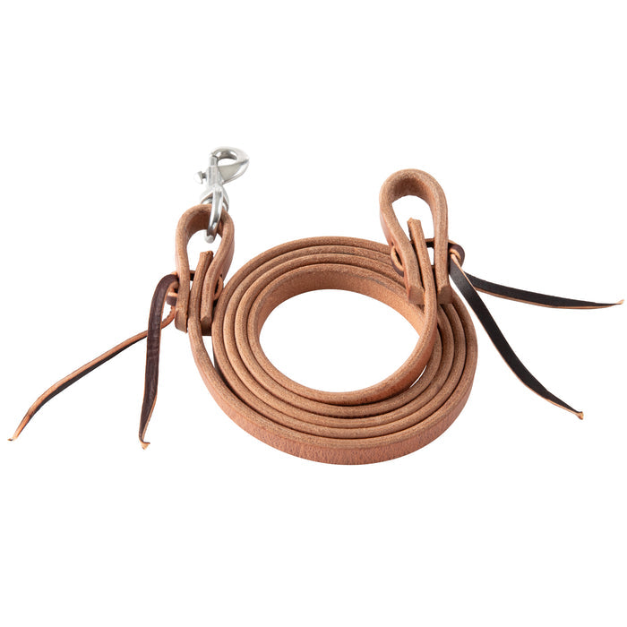 Pony Single-Ply Heavy Harness Roping Rein, 5/8" x 5-1/2'