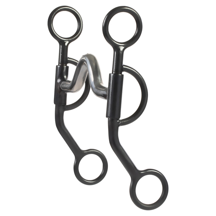 Professional Thin Style Shank Bit with 5" Sweet Iron Medium Port Mouth