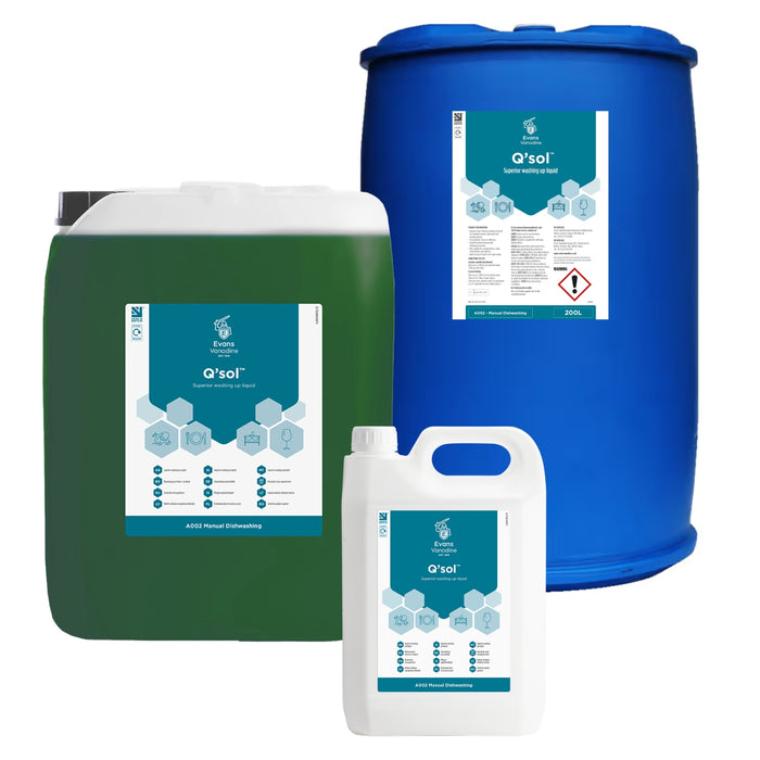 Q'sol™ High Strength Detergent | 5L, 20L, 200L & 1000L