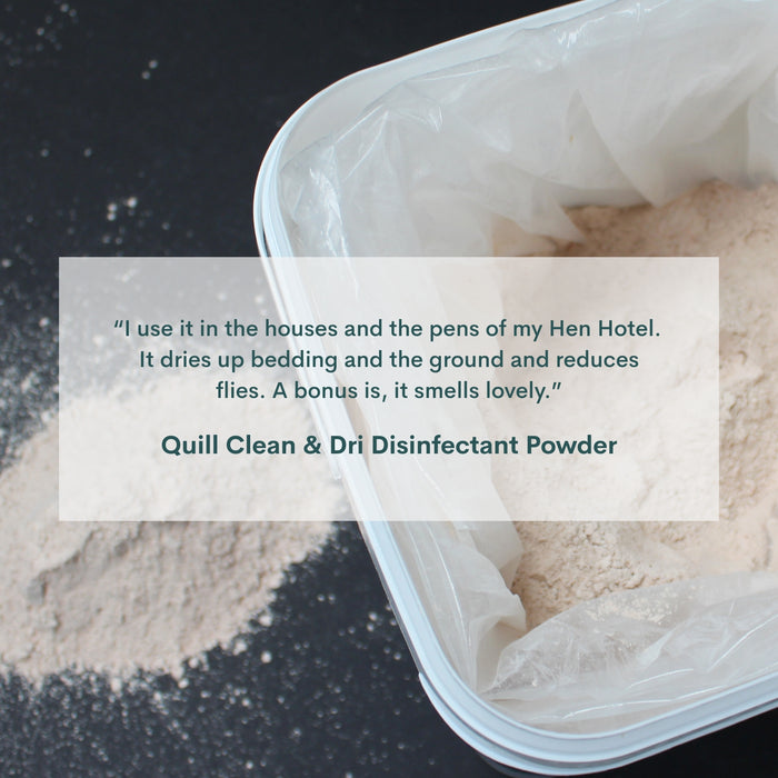 Quill Clean & Dri Disinfectant Powder